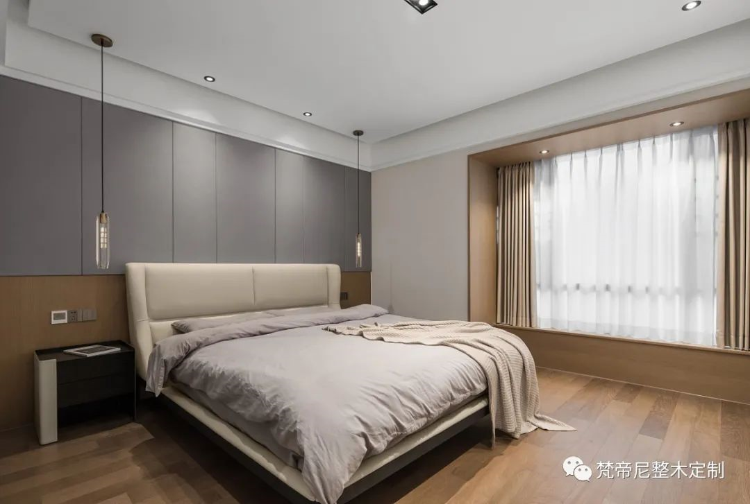 直紋梨木輕奢大平層賞析(圖8) 直紋梨木輕奢大平層賞析(圖8)